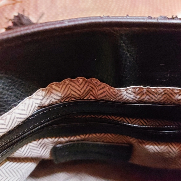 STEVE MADDEN black leather purse - Picture 2 of 5